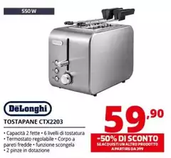 De Longhi - CTX 2203 De Longhi - CTX 2203