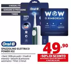 Oral B - Spazzolino Elettrico Power IO2 Oral B - Spazzolino Elettrico Power IO2