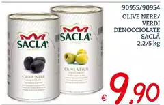 Saclà - Olive Nere/Verdi Denocciolate Saclà - Olive Nere/Verdi Denocciolate