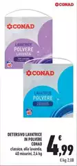 Conad - Detersivo Lavatrice In Polvere