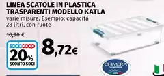 Linea -  Scatole In Plastica Trasparenti Modello Katla