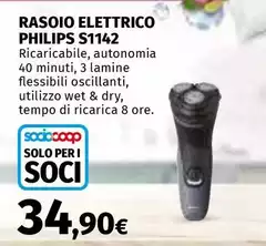 Philips - Rasoio Elettrico S1142 Philips - Rasoio Elettrico S1142
