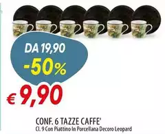 Excelsa - Conf. 6 Tazze Caffe'