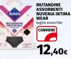 Nuvenia - Mutandine Assorbenti Intima Nuvenia - Mutandine Assorbenti Intima
