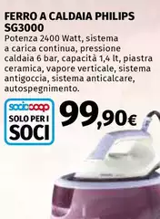 Philips - Ferro A Caldaia Sg3000 Philips - Ferro A Caldaia Sg3000