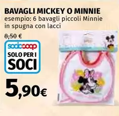 Minnie - Bavagli Mickey O Minnie - Bavagli Mickey O