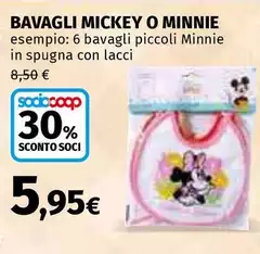 Minnie - Bavagli Mickey O Minnie - Bavagli Mickey O