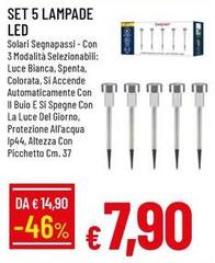 Luce - Set 5 Lampade Led