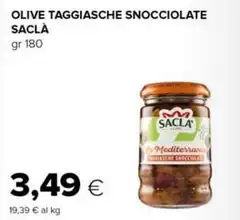 Saclà - Olive Taggiasche Snocciolate Saclà - Olive Taggiasche Snocciolate
