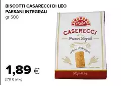 Di Leo - Biscotti Casarecci  Integrali