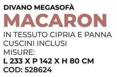 Macaron Divano Megasofá Macaron Divano Megasofá