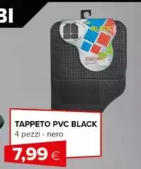 Tappeto Pvc Black