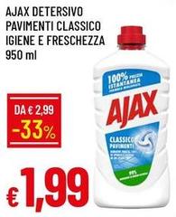 Ajax - Detersivo Pavimenti Classico Igiene E Freschezza