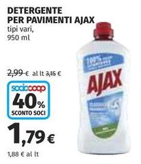 Ajax - Detergente Per Pavimenti