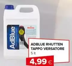 AdBlue - Adblue Rhutten Tappo Versatore