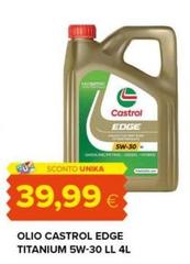Castrol - Olio Edge Titanium 5w-30 Ll