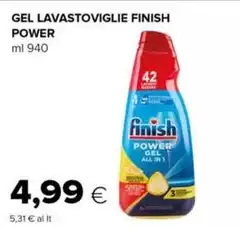 Finish - Power Gel Lavastoviglie