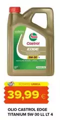 Castrol - Olio Edge Titanium 5w-30 Ll Lt 4