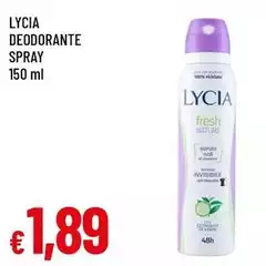 Lycia - Deodorante Spray Lycia - Deodorante Spray