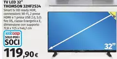 Thomson - Tv Led 32" 32HF2S34