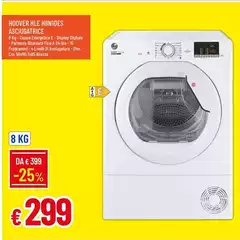 Hoover -  Hie H8ndes Asciugatrice