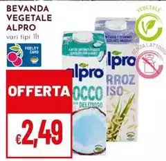 Alpro - Bevanda Vegetale Alpro - Bevanda Vegetale