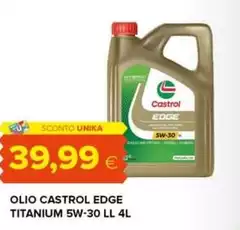 Castrol - Olio Edge Titanium 5w-30 Ll