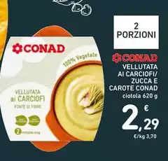 Conad - Vellutata Ai Carciofi/ Zucca E Carote