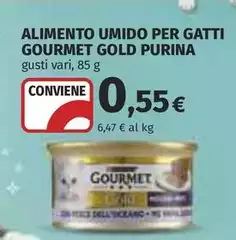Gourmet Purina - Alimento Umido Per Gatti Gold