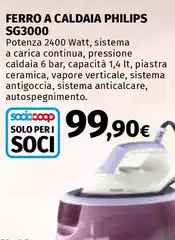 Philips - Ferro A Caldaia SG3000 Philips - Ferro A Caldaia SG3000