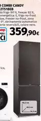 Candy - Frigo Combi CNCQ2T518EB