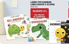 Linea - Libro Per Bambini  Muovi E Scopri