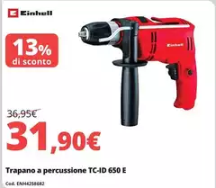 Einhell - Trapano A Percussione Tc-id 650 E