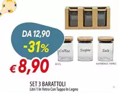 Set 3 Barattoli