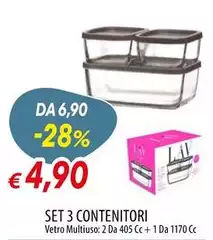 Lav - Set 3 Contenitori