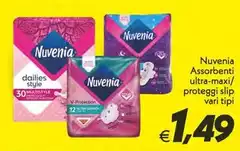 Nuvenia - Assorbenti Ultra-maxi/ Proteggi Slip Nuvenia - Assorbenti Ultra-maxi/ Proteggi Slip
