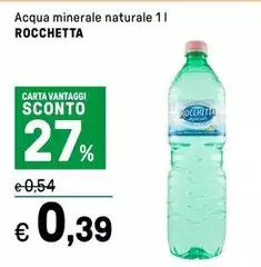 Rocchetta - Acqua Minerale Naturale