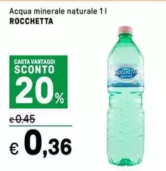 Rocchetta - Acqua Minerale Naturale