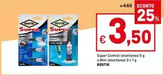 Bostik - Super Control Istantaneo O Mini Istantaneo Bostik - Super Control Istantaneo O Mini Istantaneo