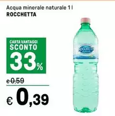 Rocchetta - Acqua Minerale Naturale