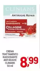 Clinians - Crema Trattamento Rassdoante Anti Rughe
