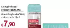 Clinians - Antirughe Repair Collagene Siero Antirughe Viso/Contorno Occhi