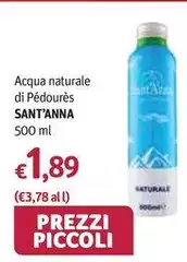 Sant'Anna - Acqua Naturale Di Pédourès