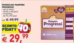 Pampers - Pannolini Progressi Pampers - Pannolini Progressi