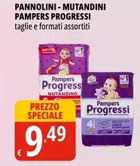 Pampers - Pannolini Mutandini Progressi Pampers - Pannolini Mutandini Progressi
