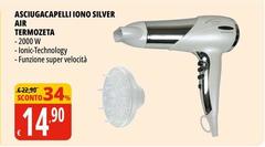 Termozeta - Asciugacapelli Iono Silver