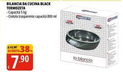 Termozeta - Bilancia Da Cucina Black