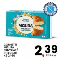 Misura - Cornetti Privolat/Integrali Misura - Cornetti Privolat/Integrali