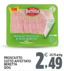 Beretta - Prosciutto Cotto Affettato Beretta - Prosciutto Cotto Affettato