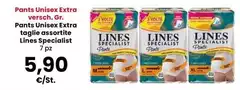 Lines - Pants Unisex Extra Taglie